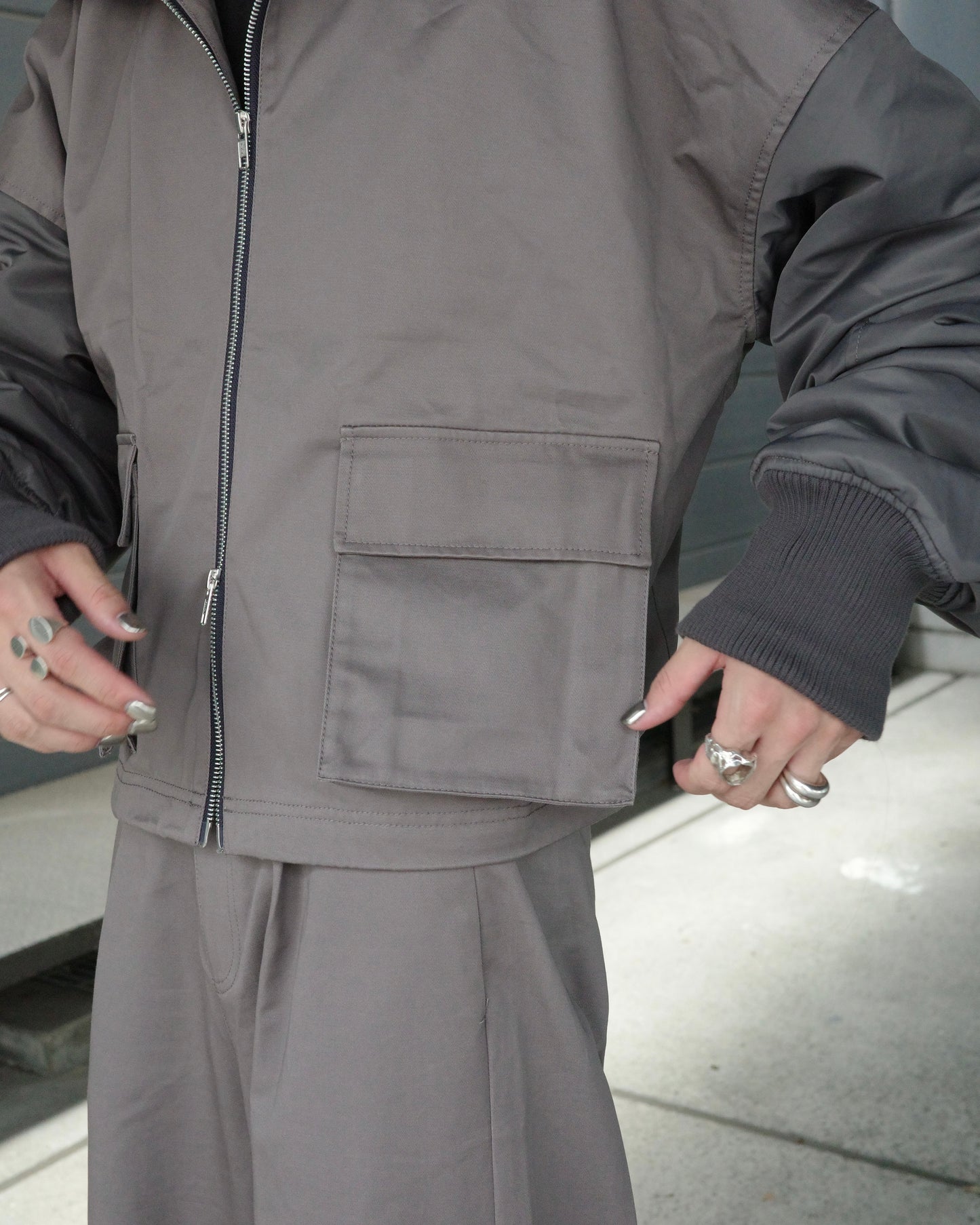 【LOILE】Switching blouson