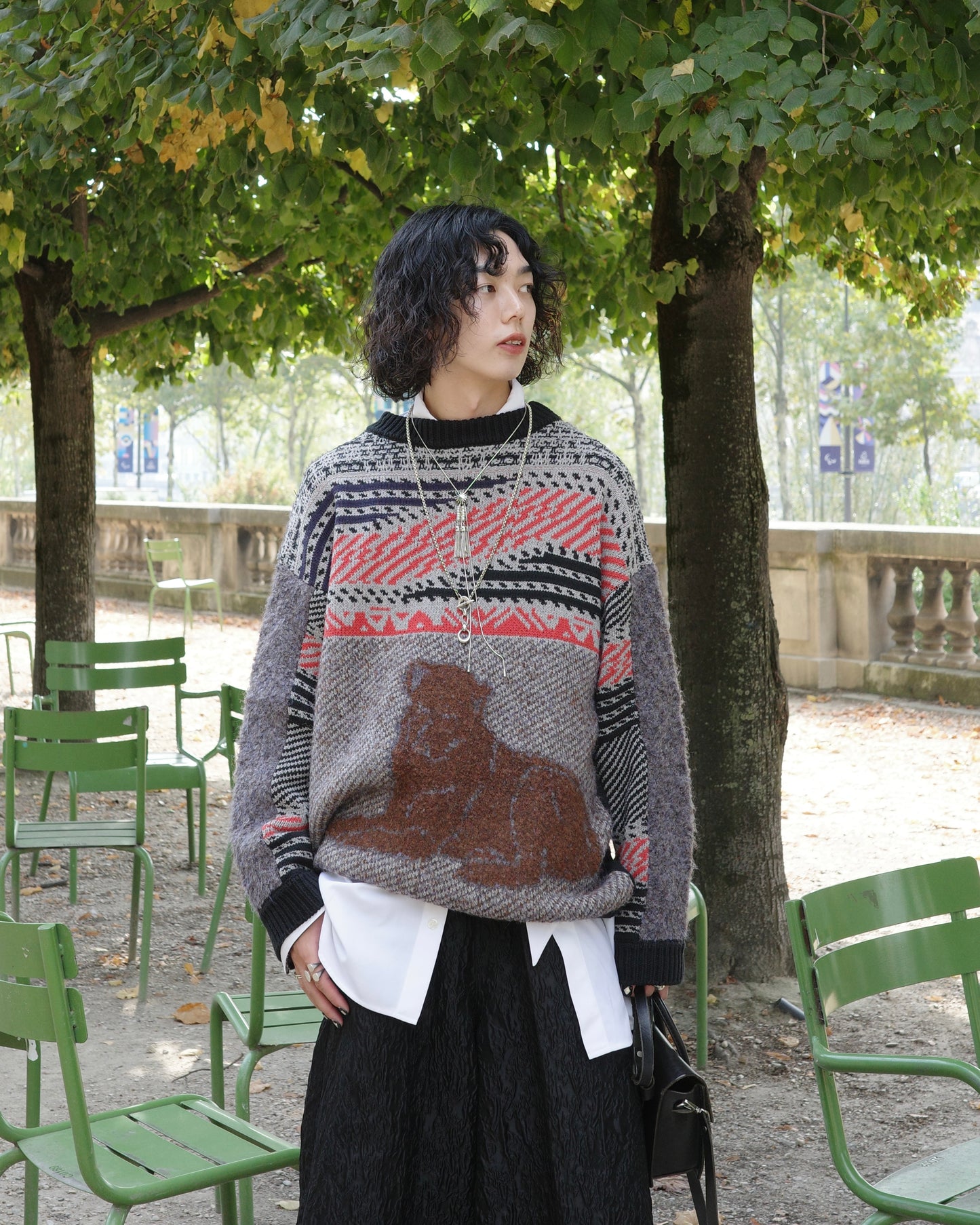 【LOILE】Jacquard knit