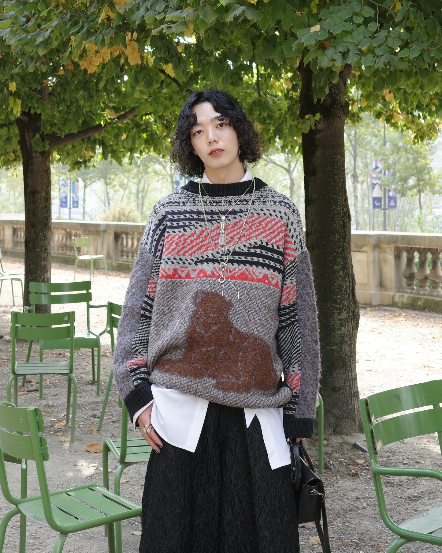 【LOILE】Jacquard knit