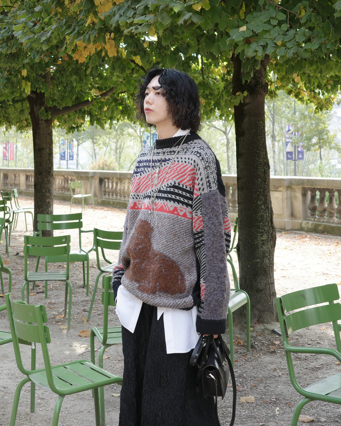 【LOILE】Jacquard knit