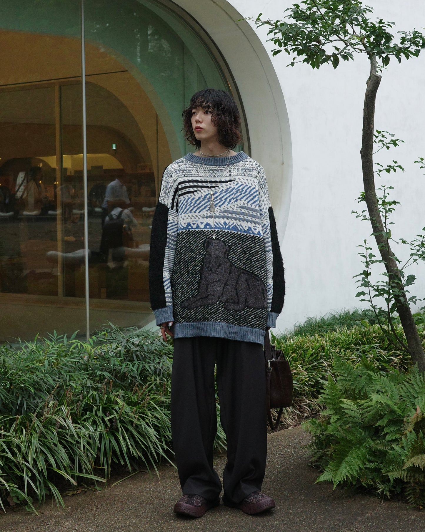 【LOILE】Jacquard knit