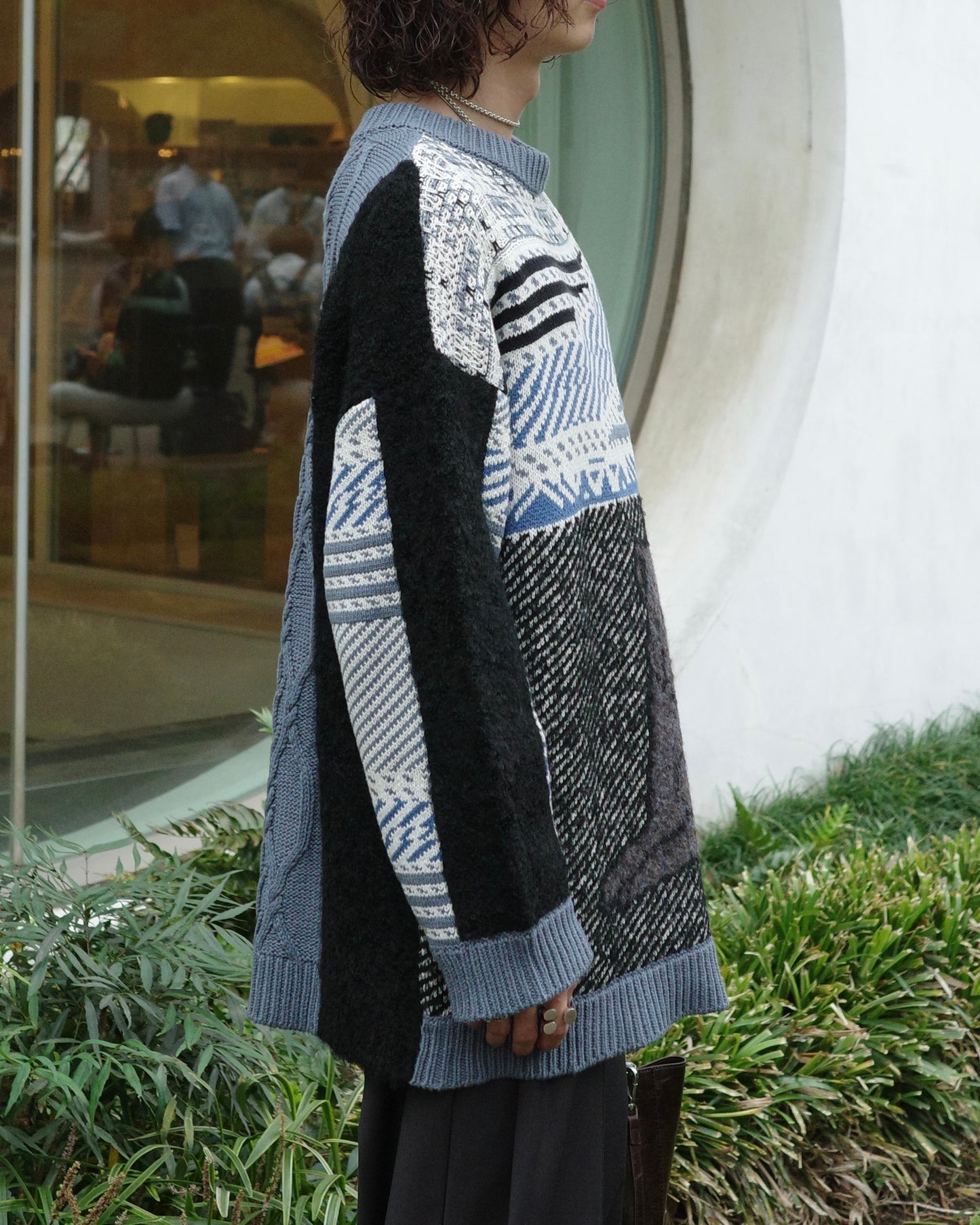 【LOILE】Jacquard knit