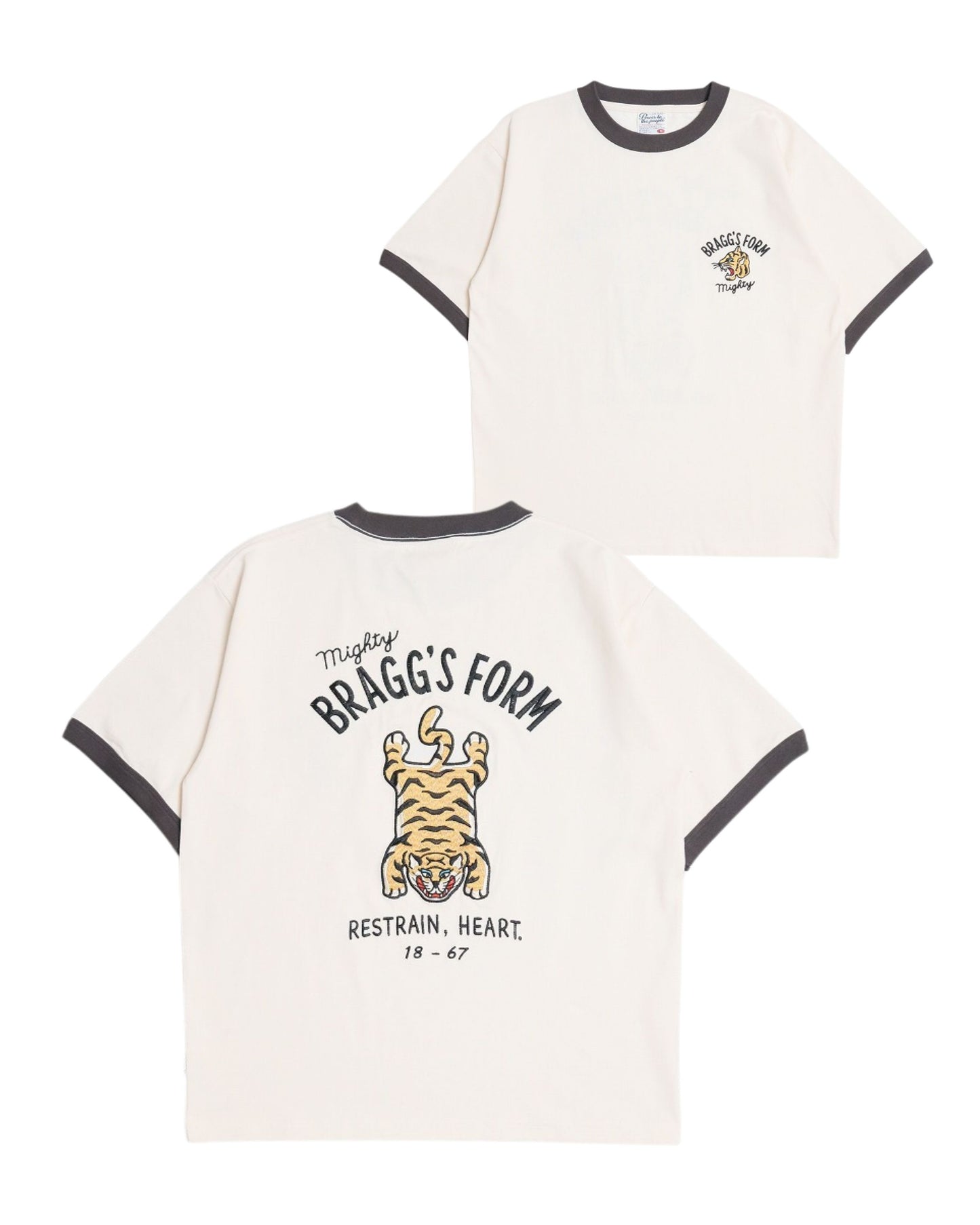 Tiger Embroidery Tee