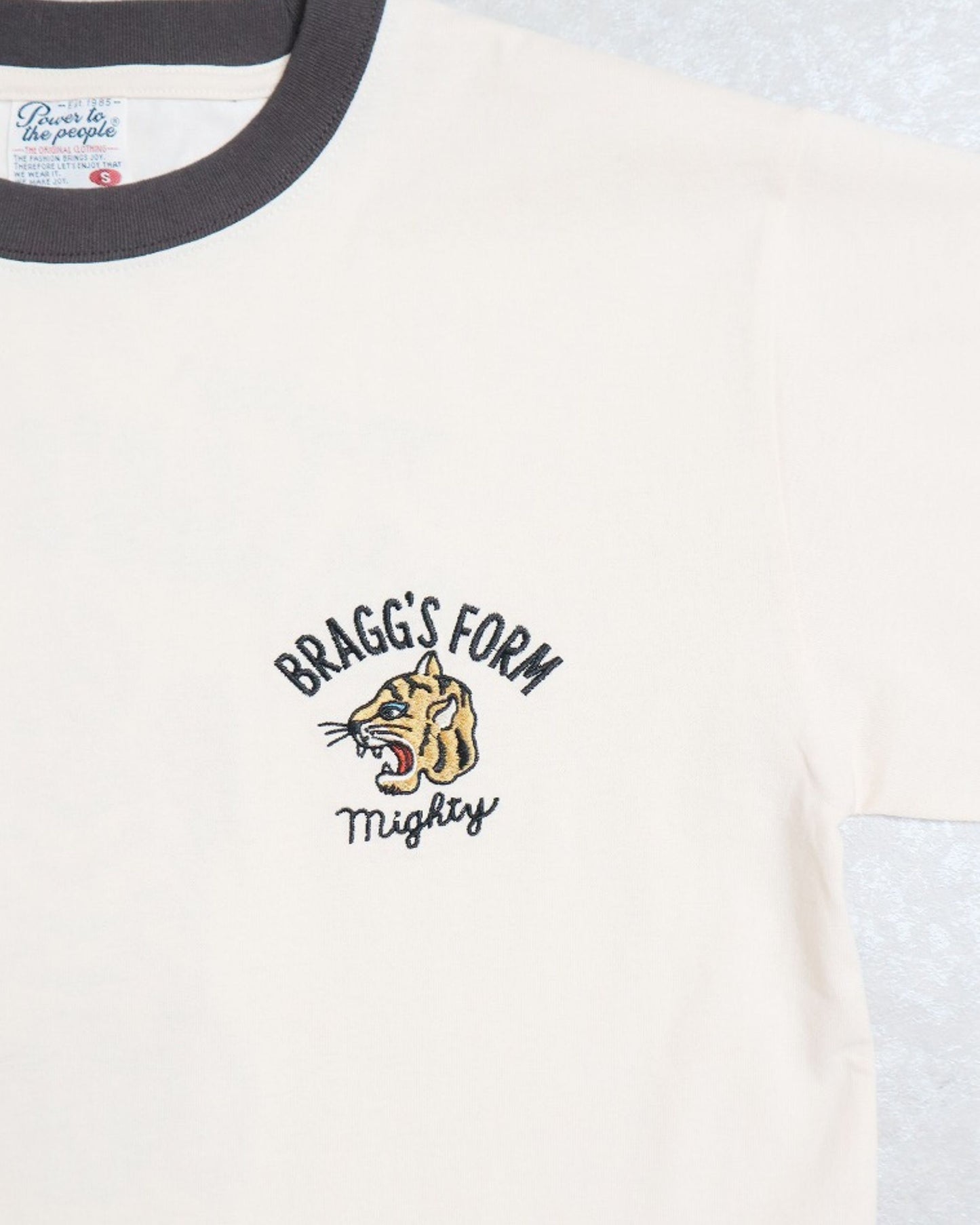 Tiger Embroidery Tee