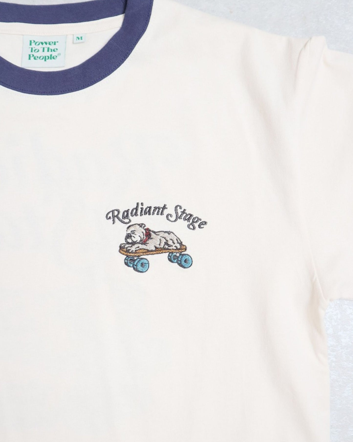 Bulldog Embroidery Tee