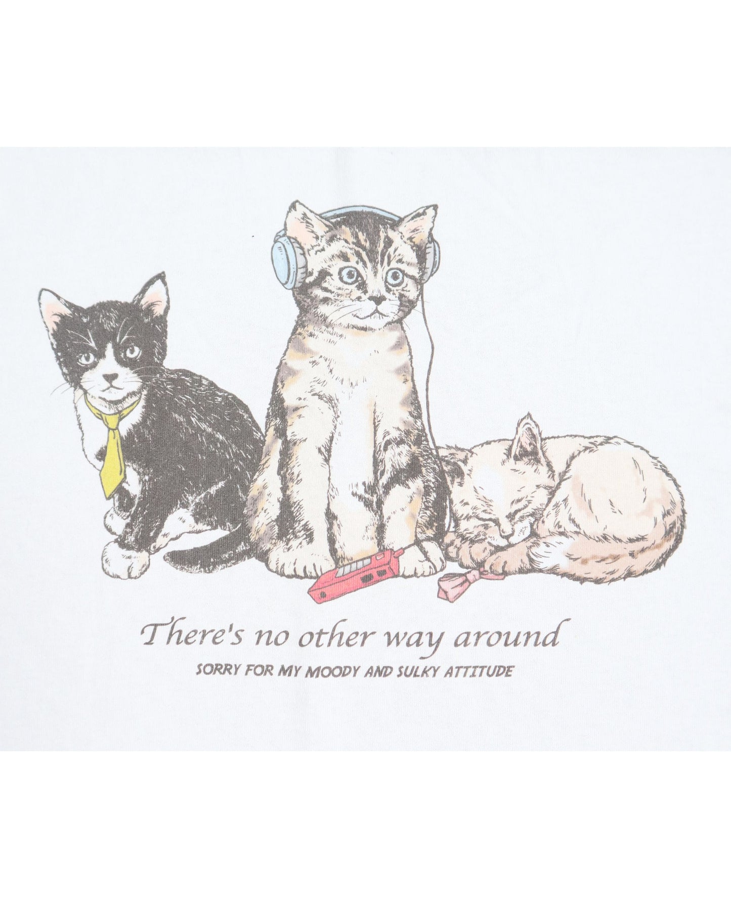 Three Cats Tee