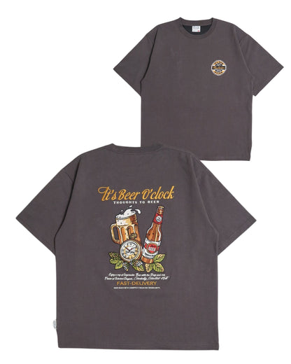 Beer Embroidery Tee