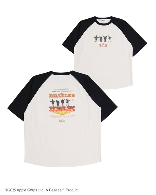 【The Beatles】HELP Raglan Tee