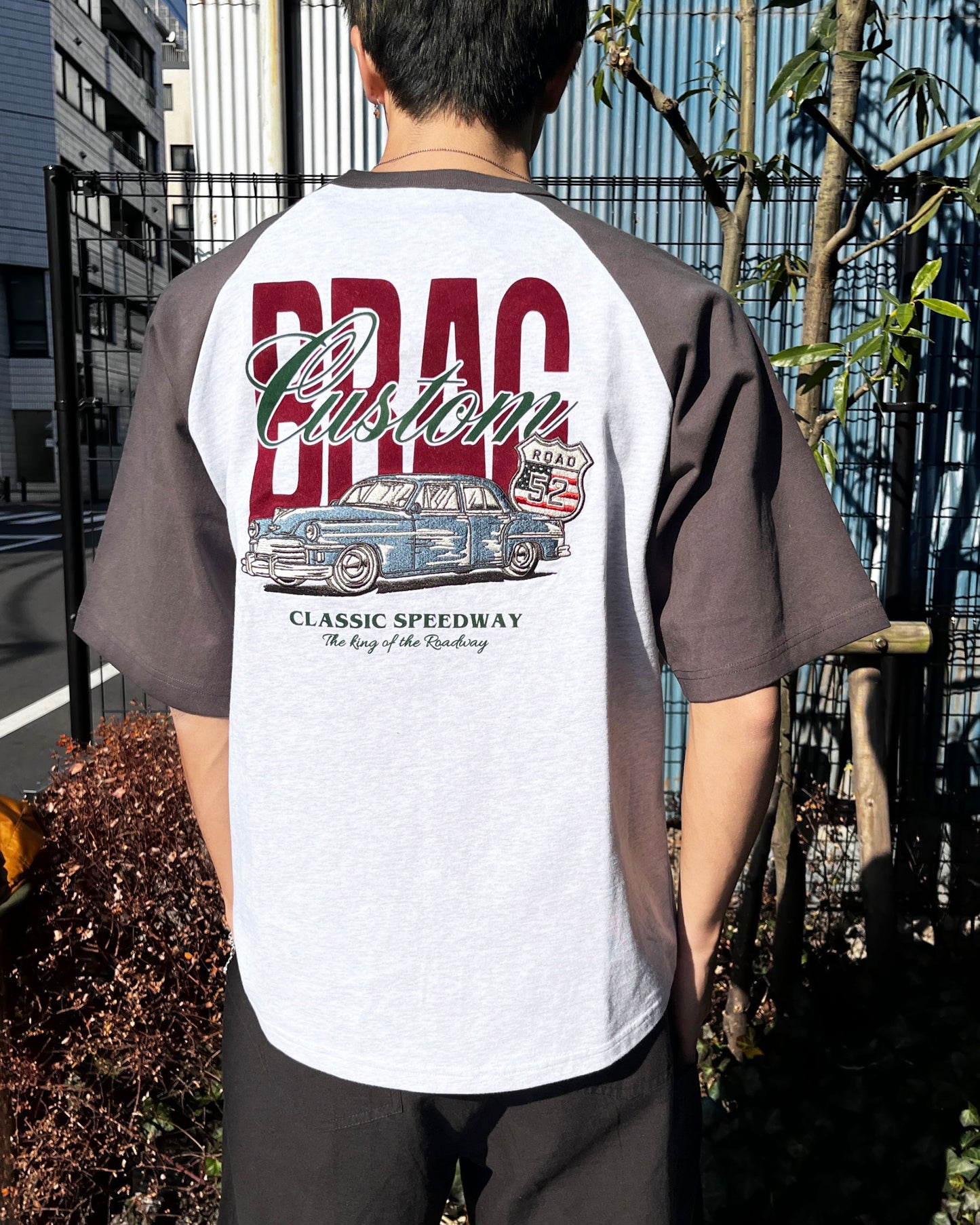 Car Raglan Tee