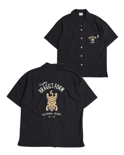 Tiger Linen Like Shirt