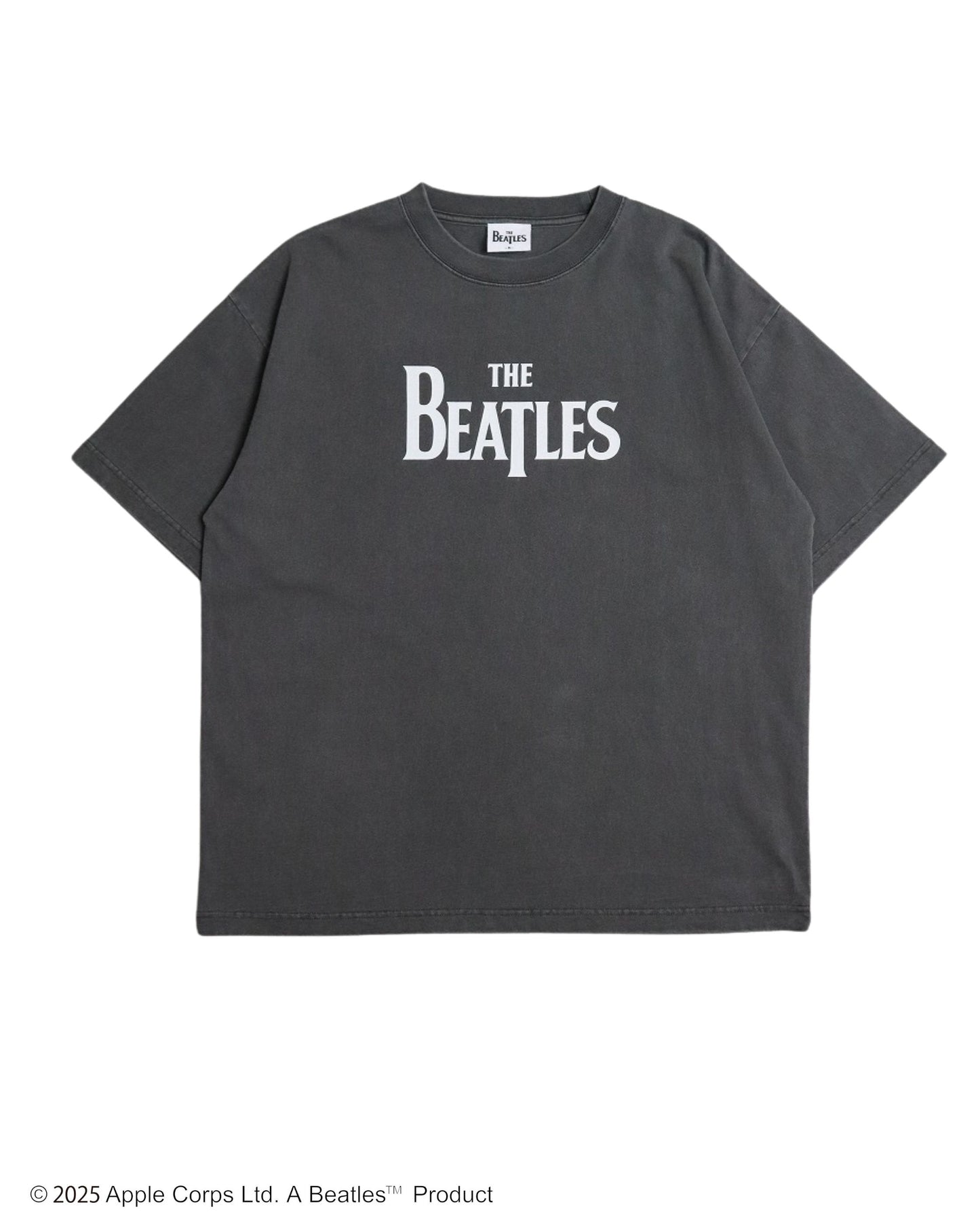 【The Beatles】Logo Pigment Tee