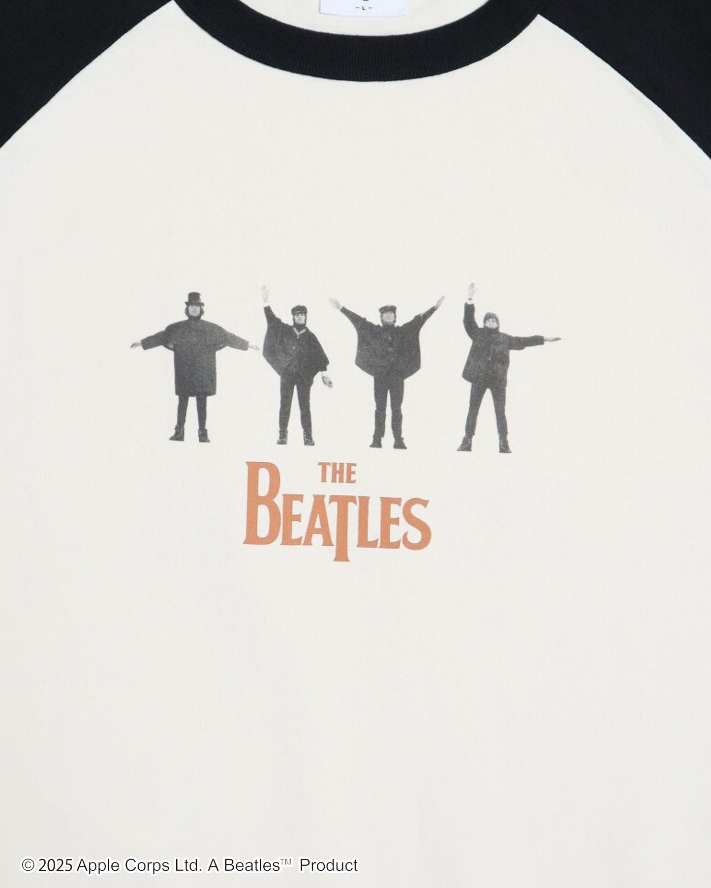 【The Beatles】HELP Raglan Tee