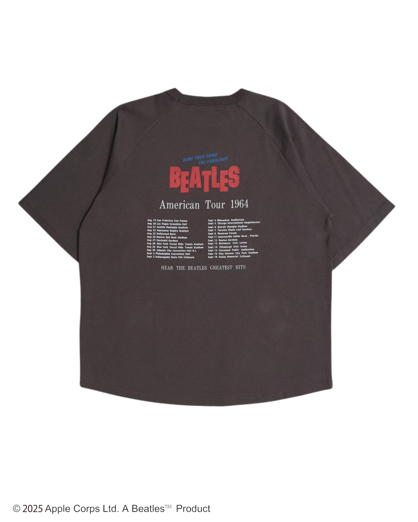 【The Beatles】Tour  Raglan Tee