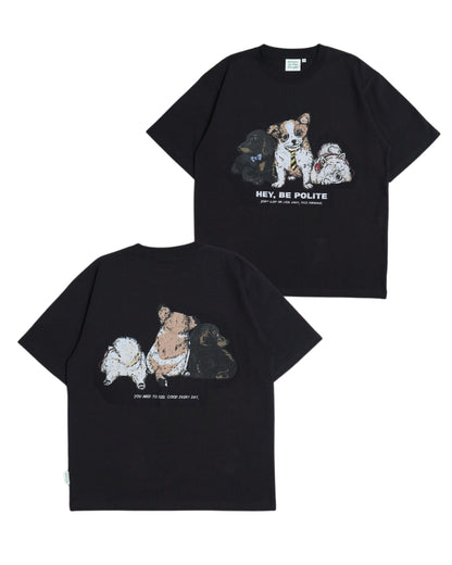 Three Dogs Tee