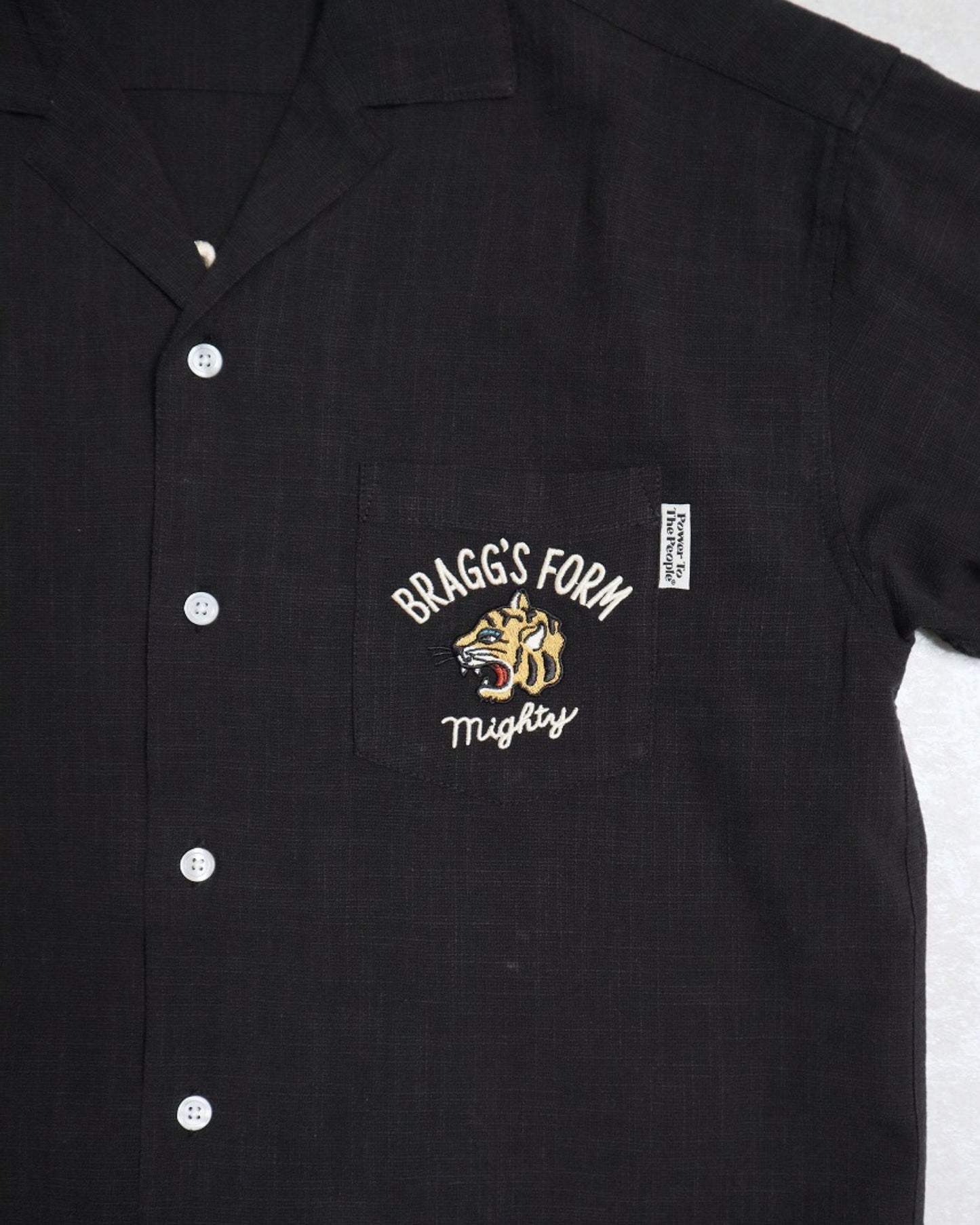 Tiger Linen Like Shirt