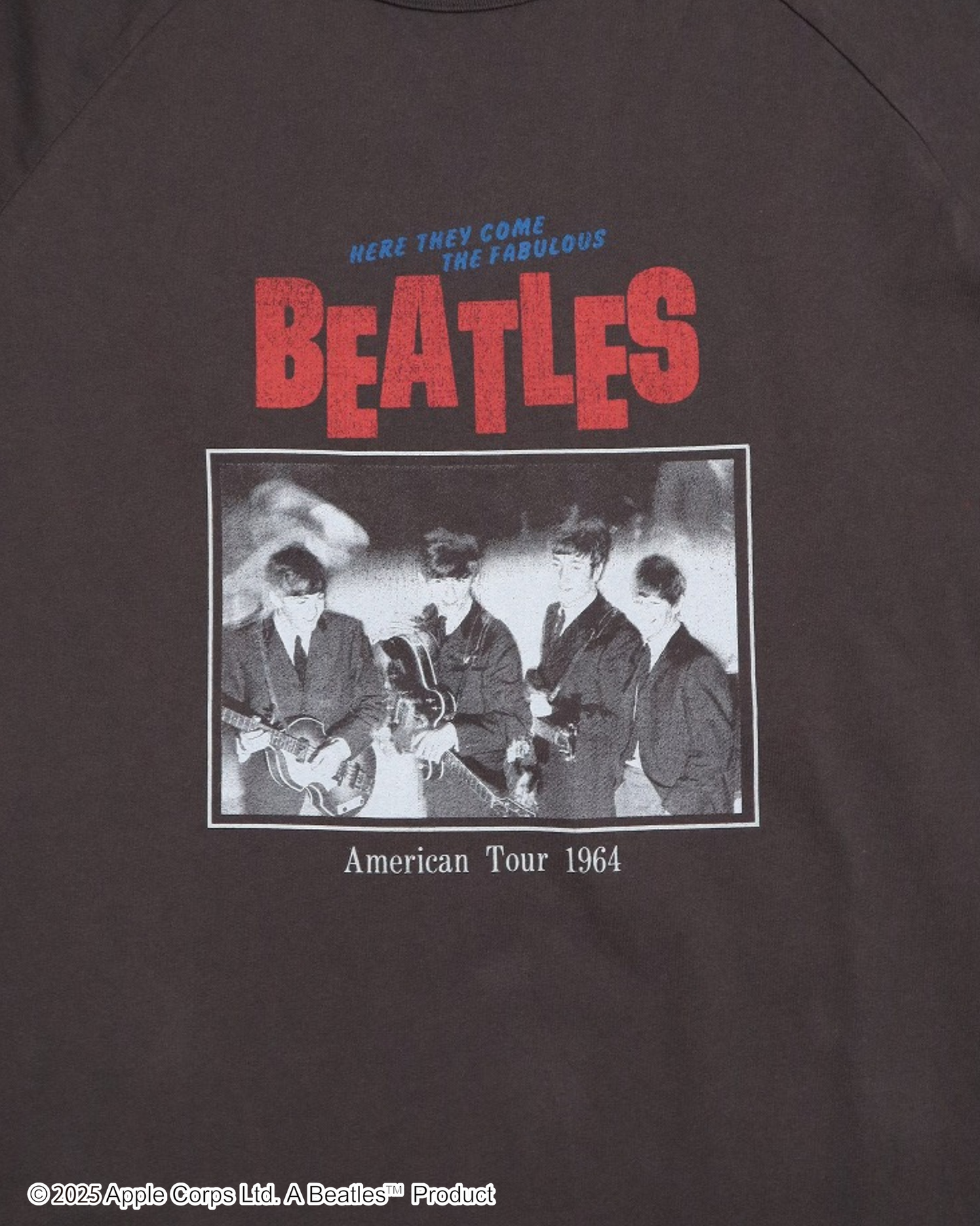 【The Beatles】Tour  Raglan Tee