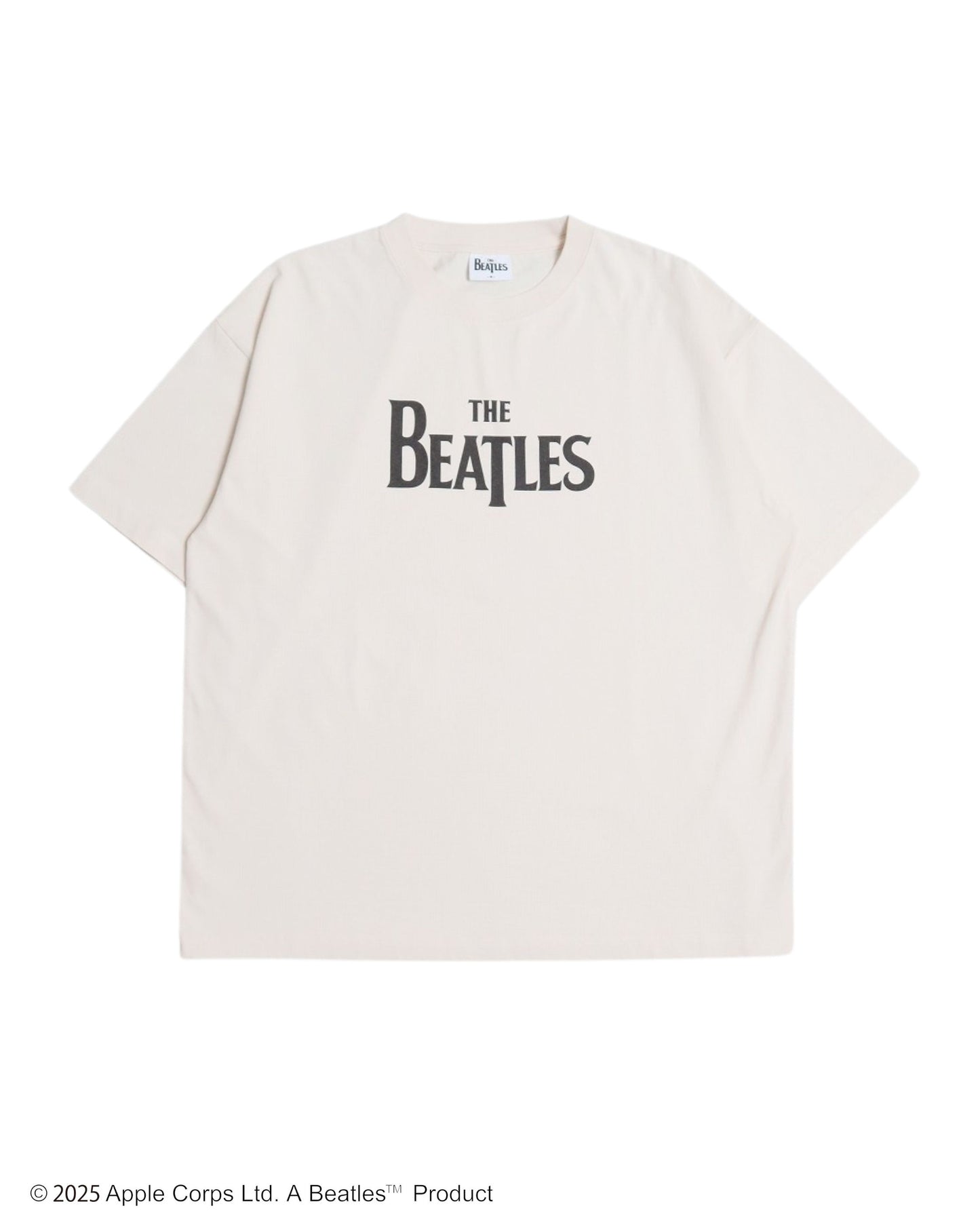 【The Beatles】Logo Pigment Tee