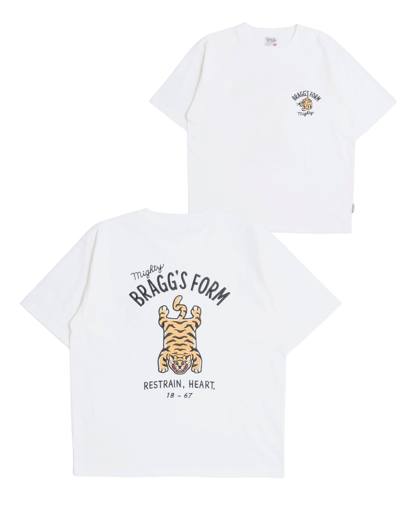 Tiger Embroidery Tee