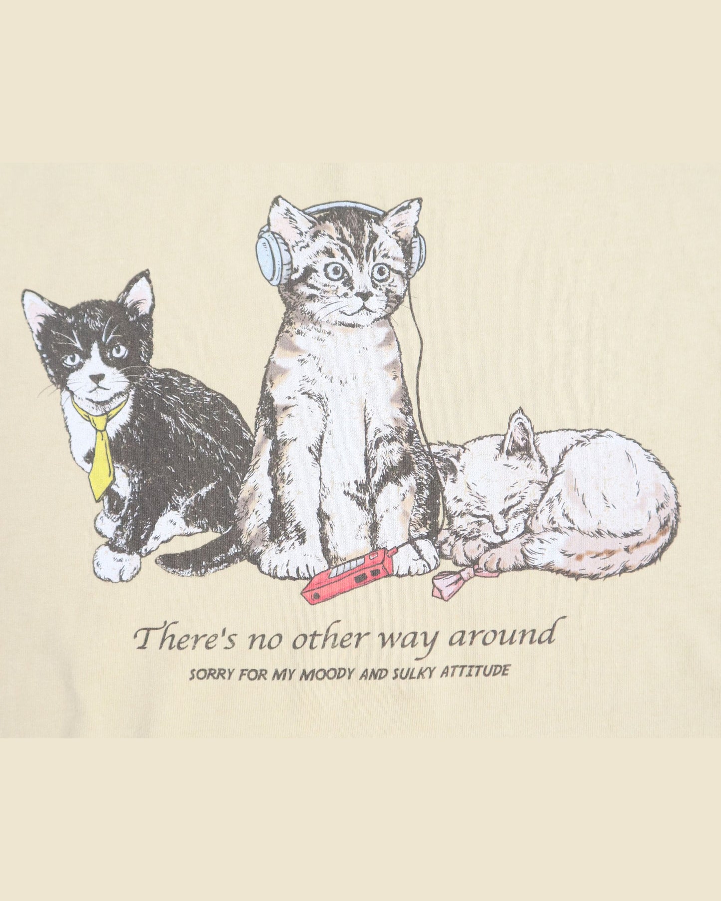 Three Cats Tee