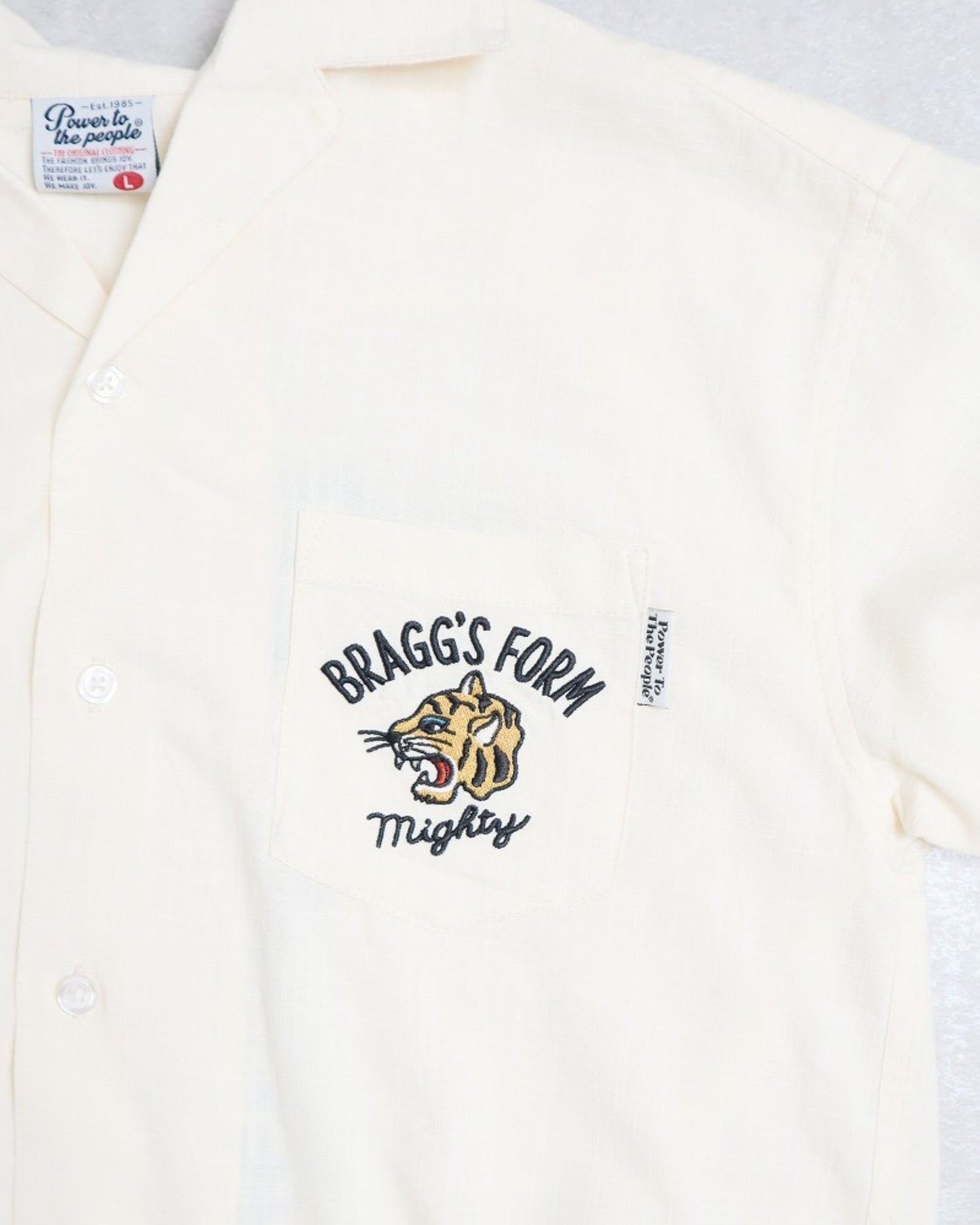 Tiger Linen Like Shirt