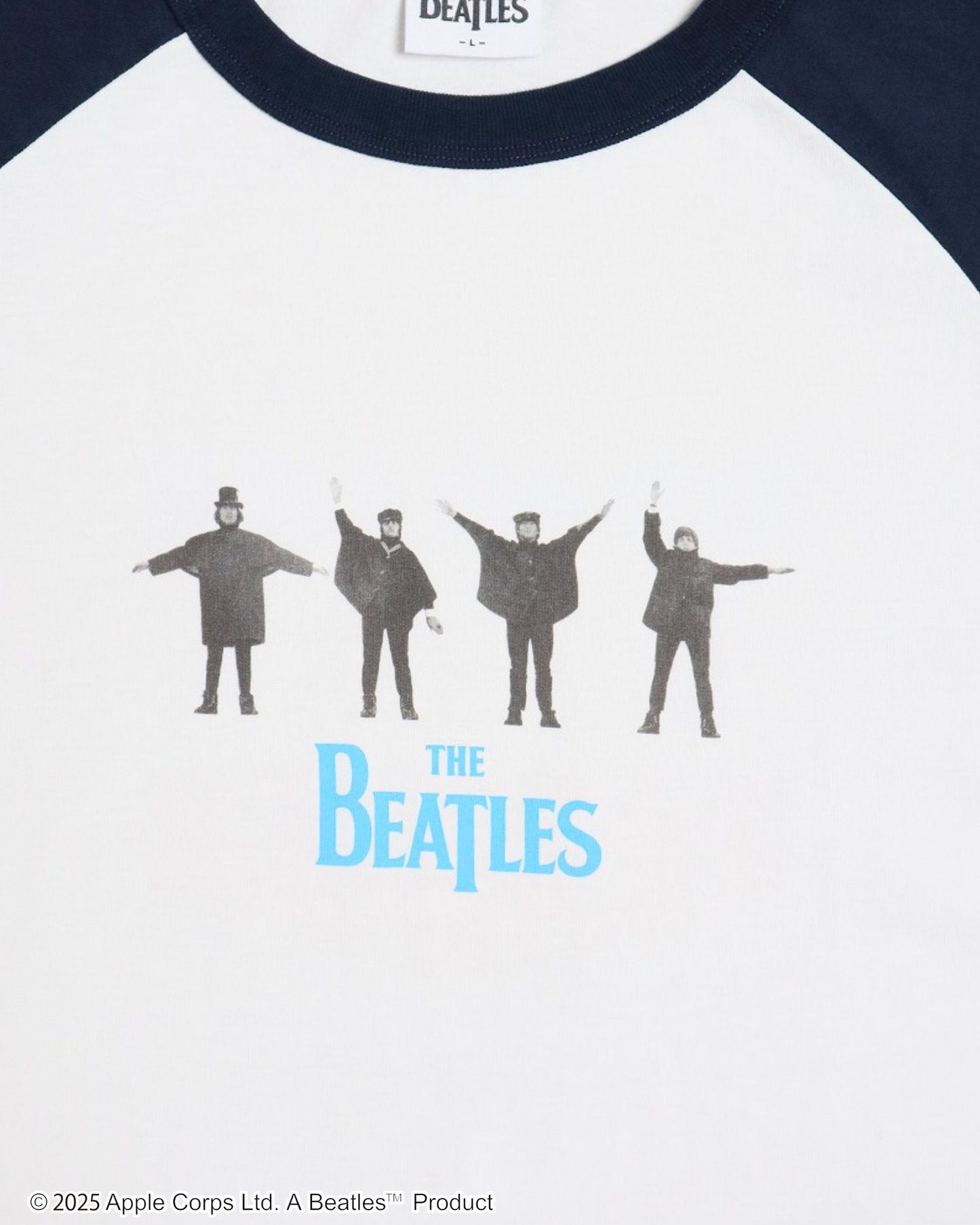 【The Beatles】HELP Raglan Tee