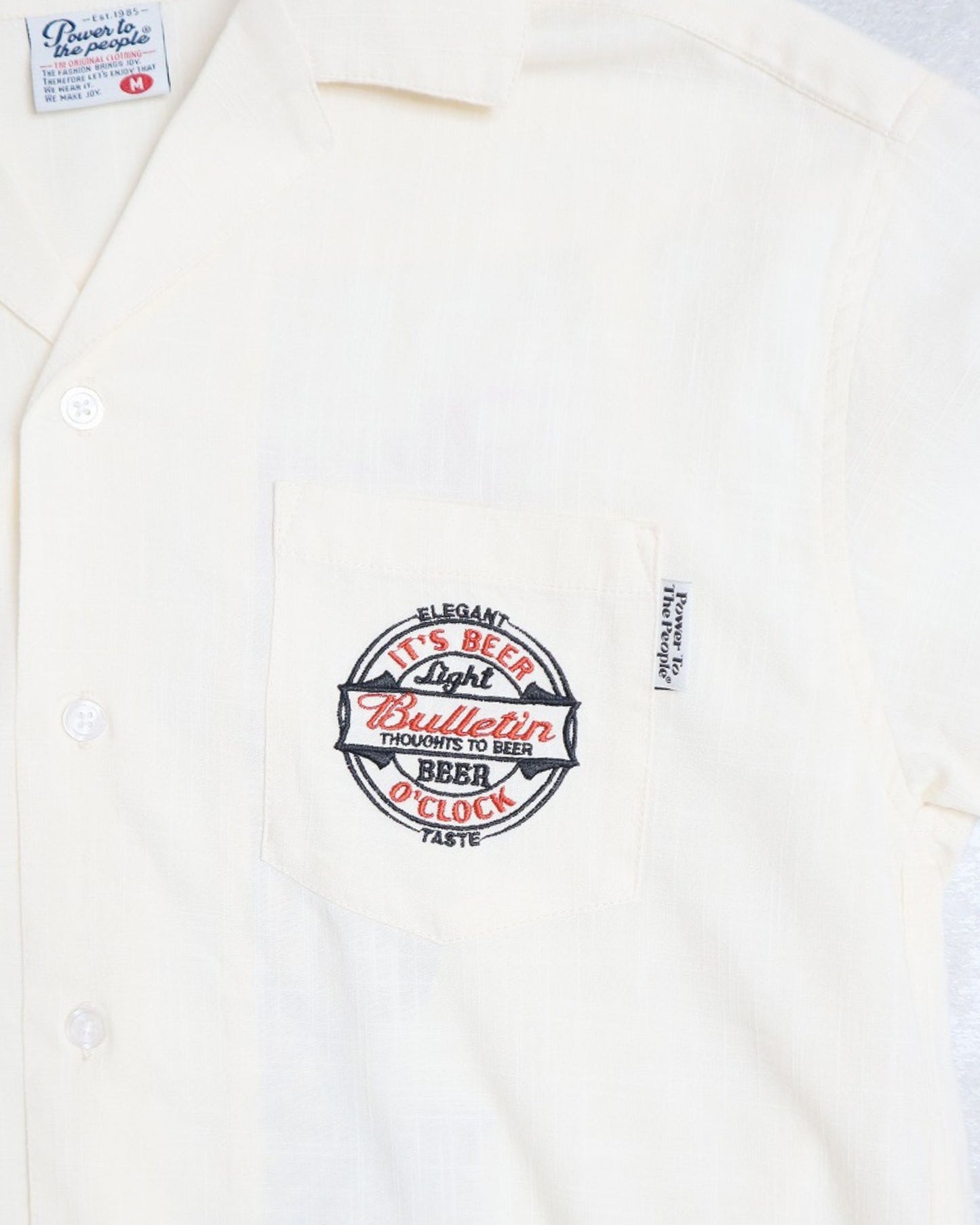 Beer  Linen Like Shirt