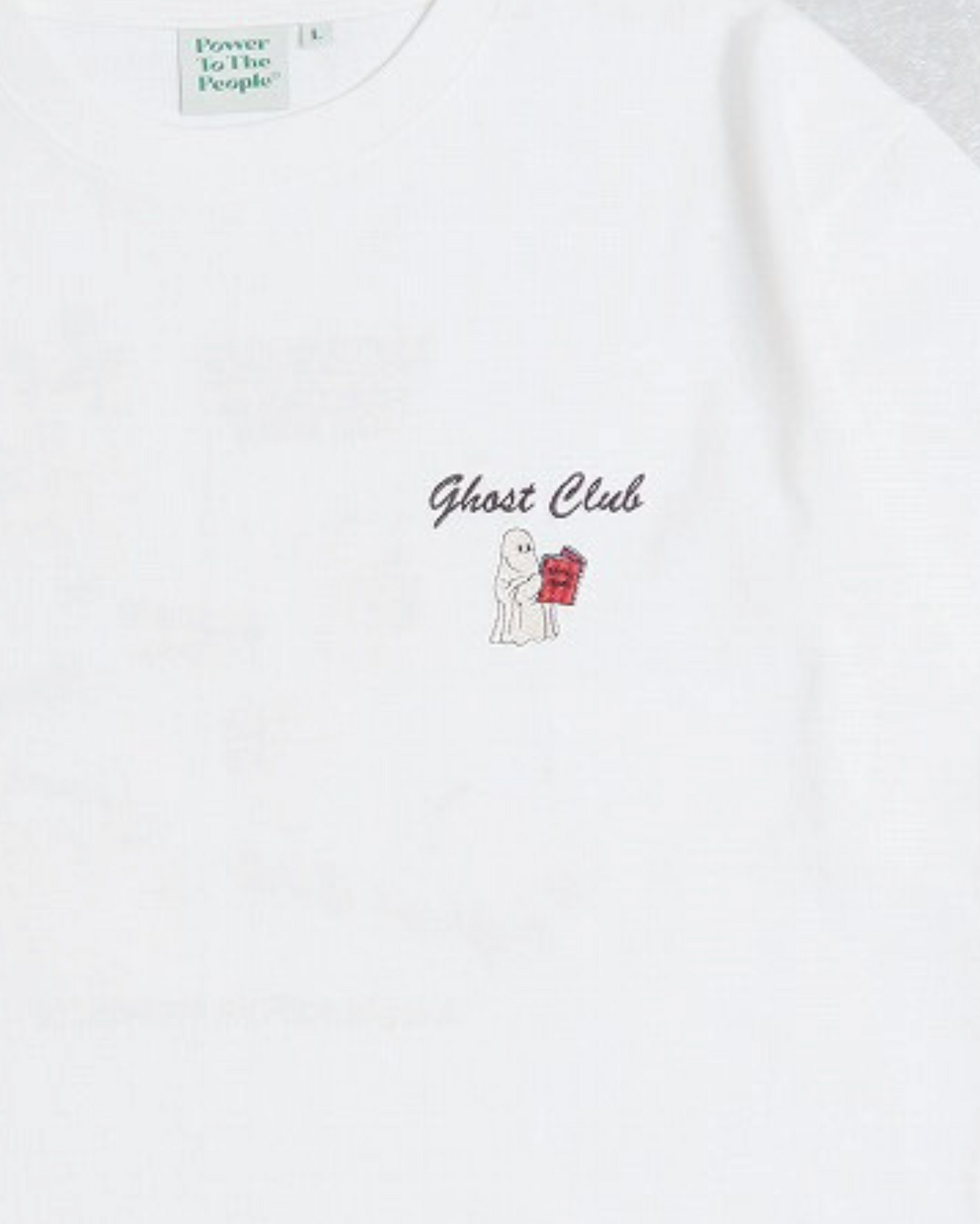 Ghost embroidery Tee