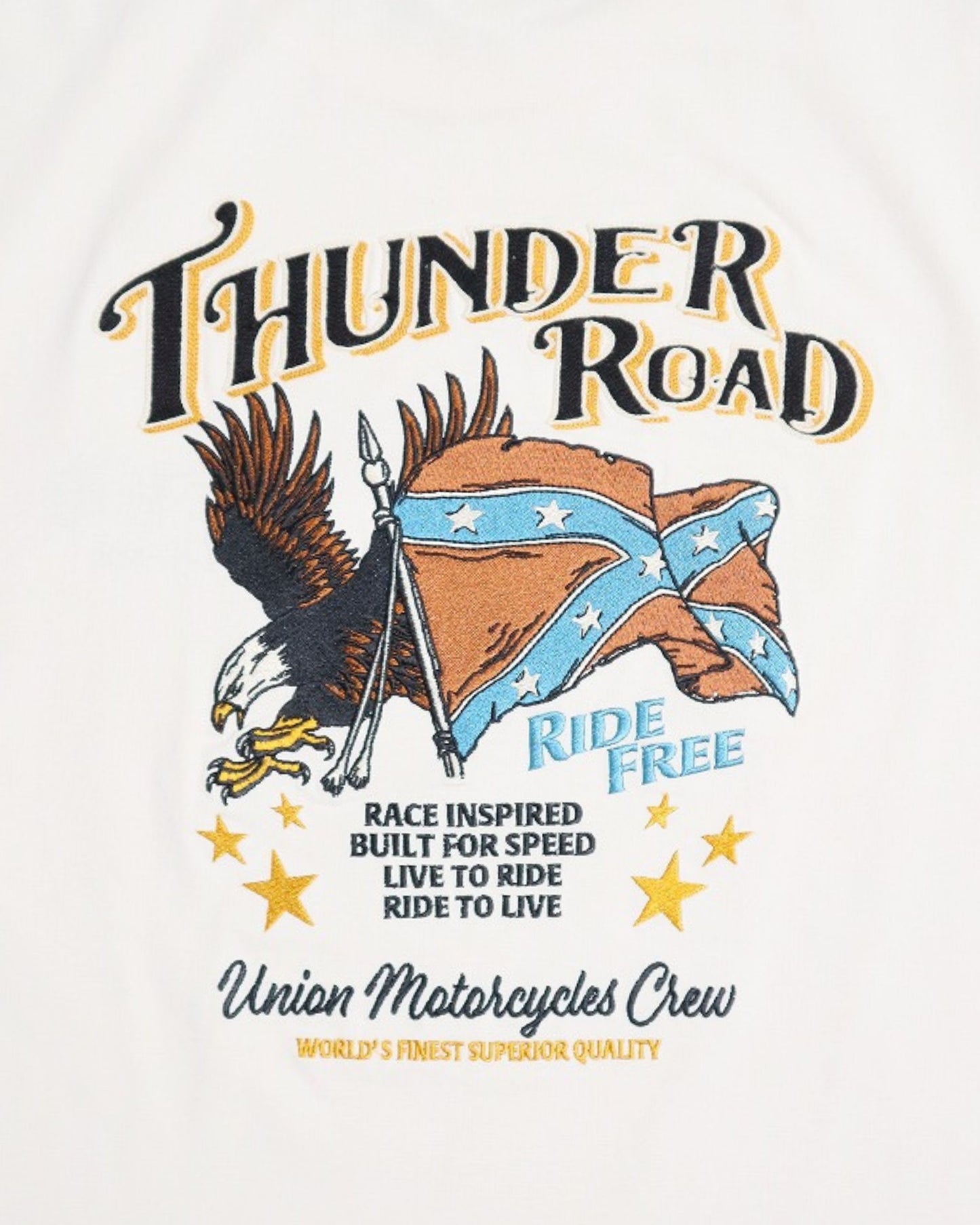 Eagle Embroidery Tee
