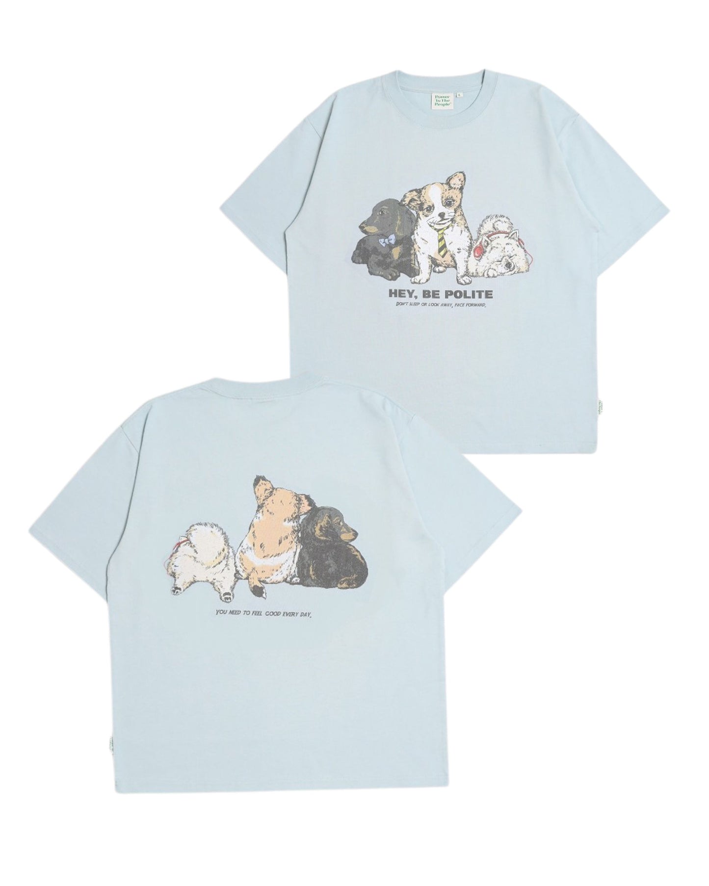 Three Dogs Tee