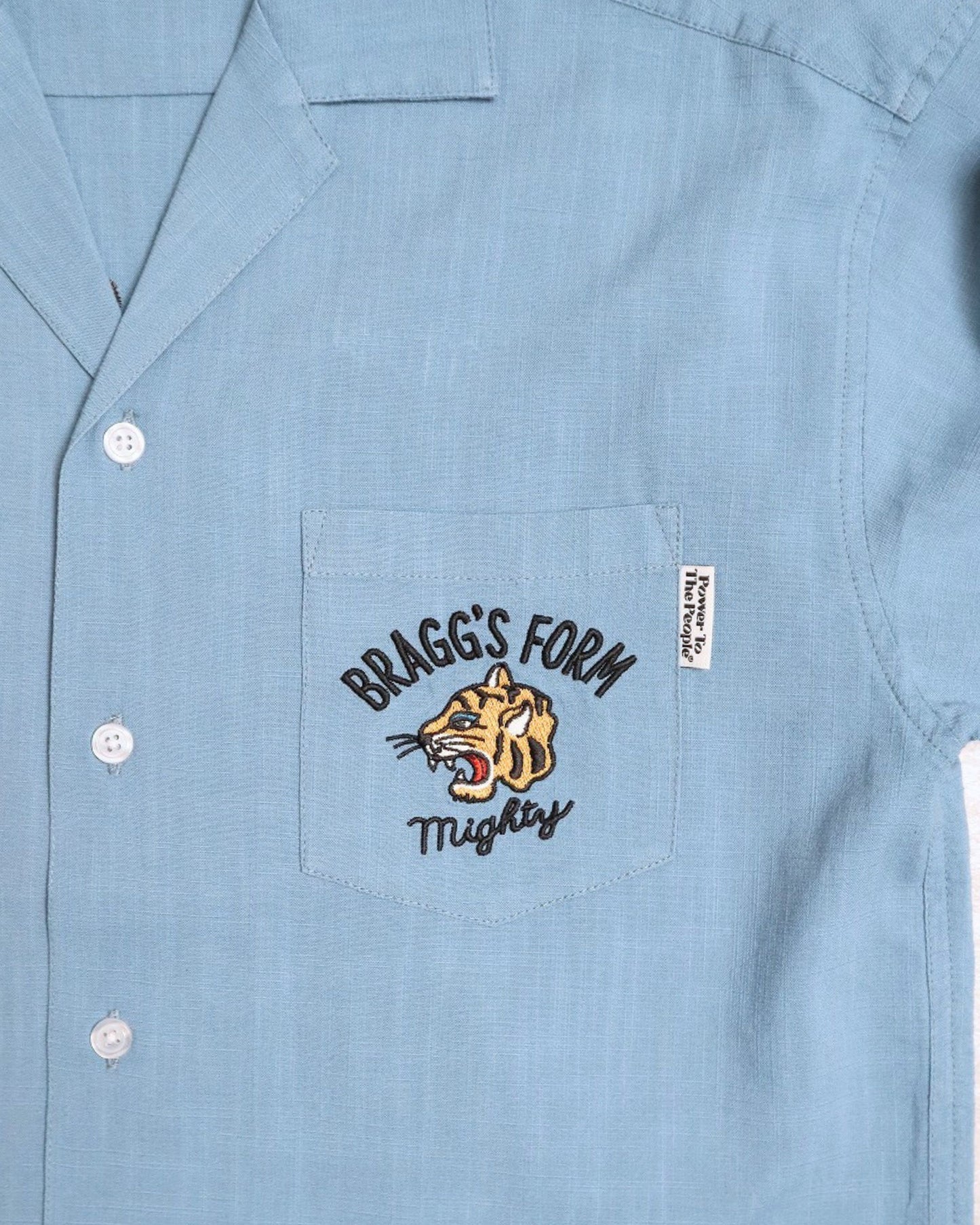 Tiger Linen Like Shirt