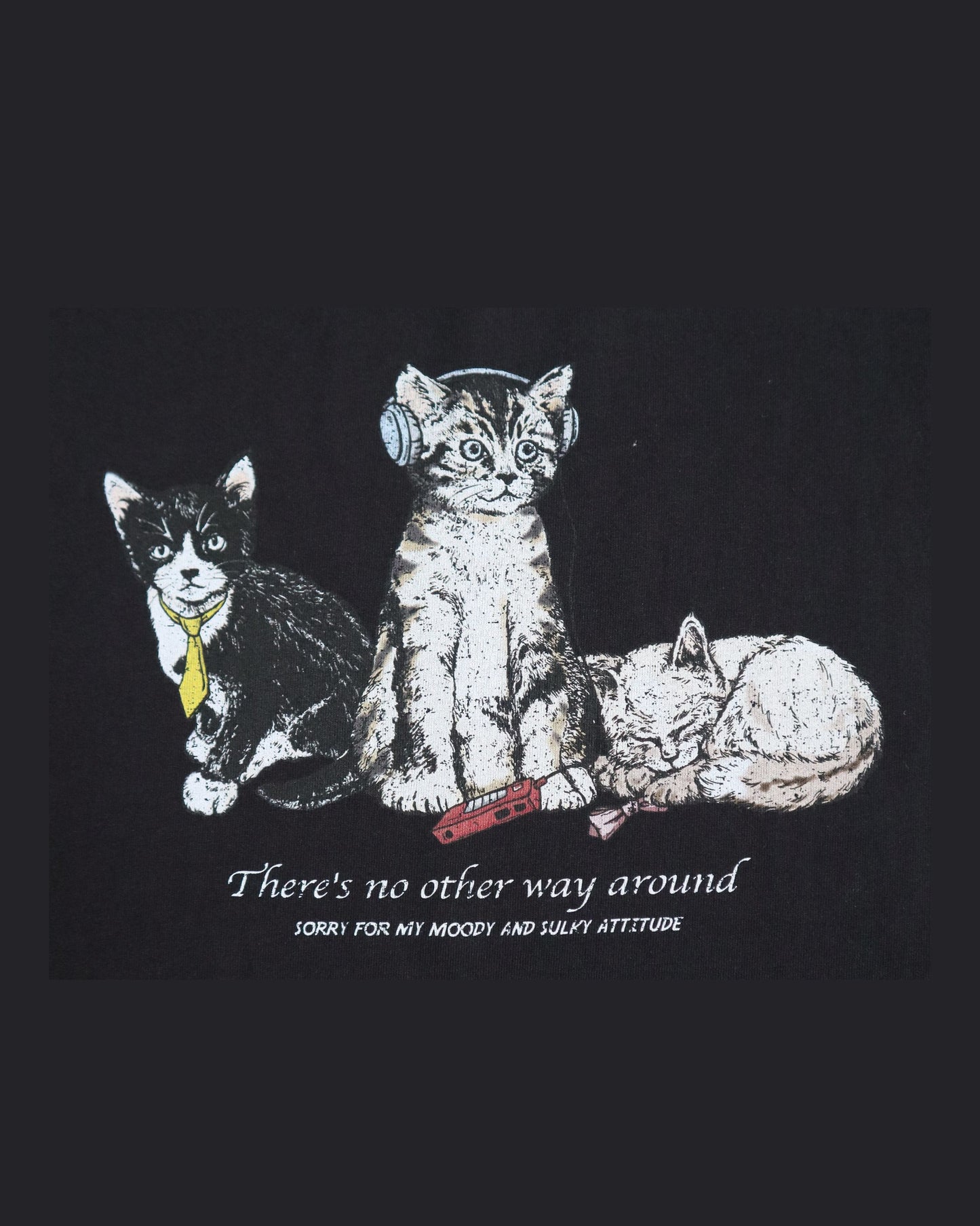 Three Cats Tee