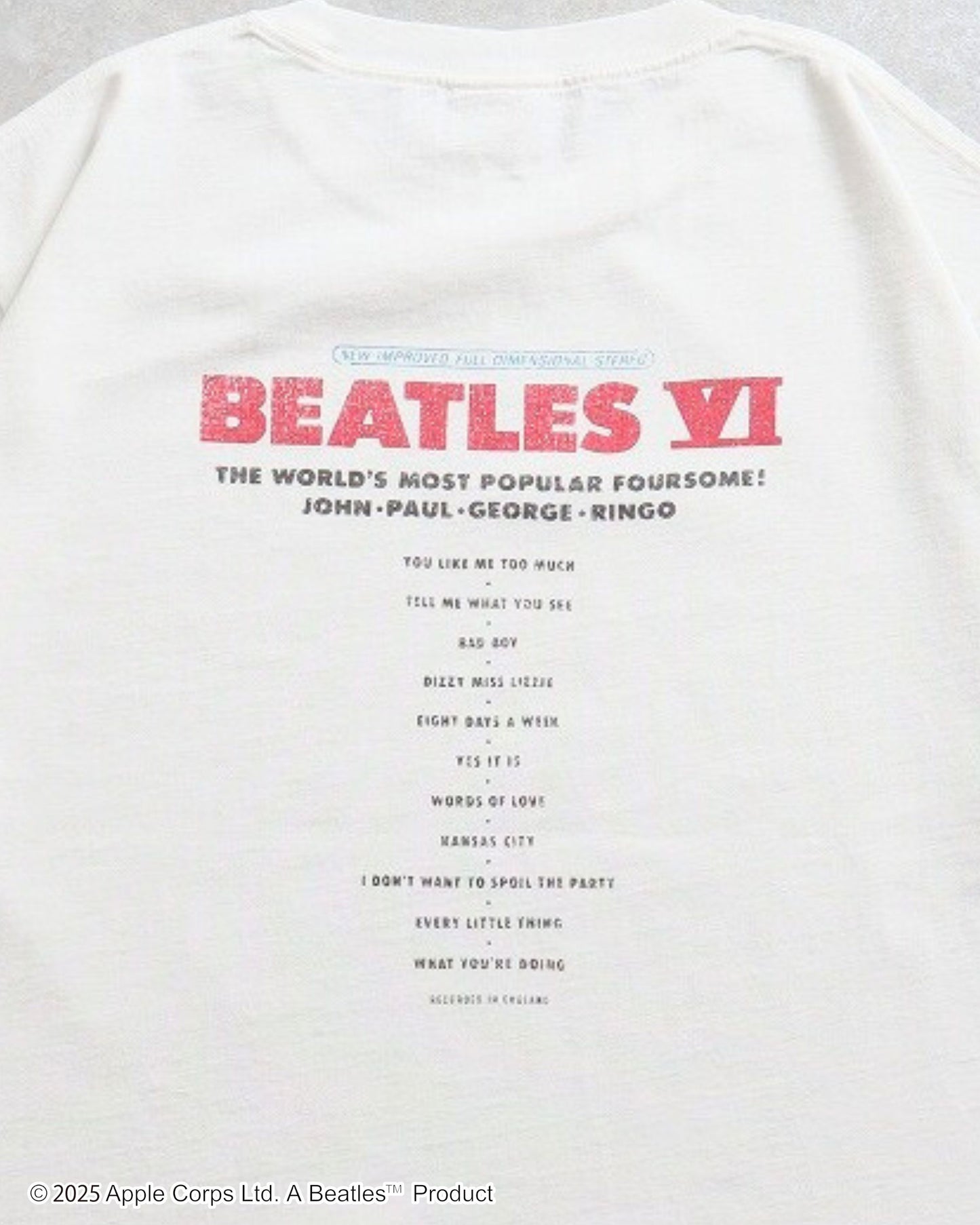 【The Beatles】Tour Tee