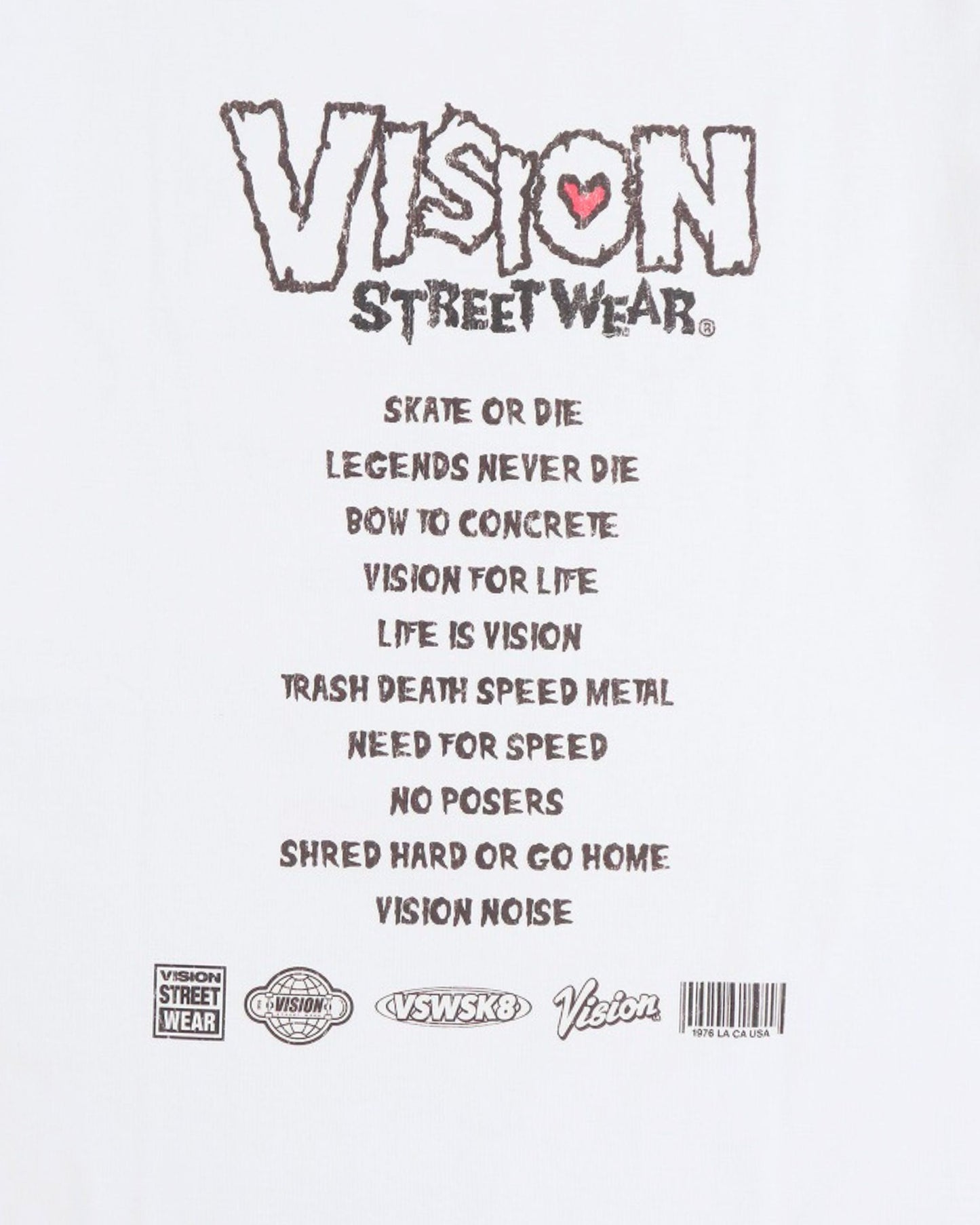SKULL  SKATER TOUR TEE