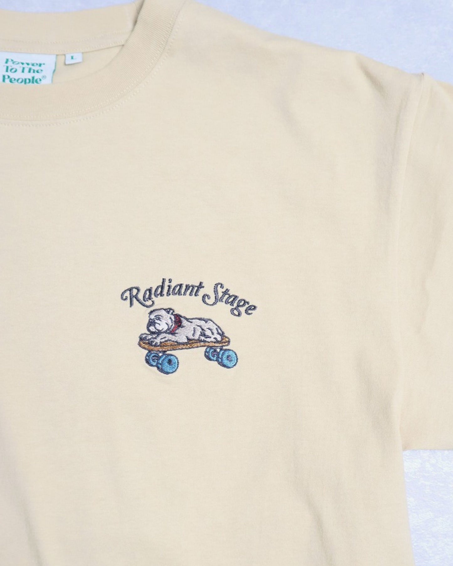 Bulldog Embroidery Tee