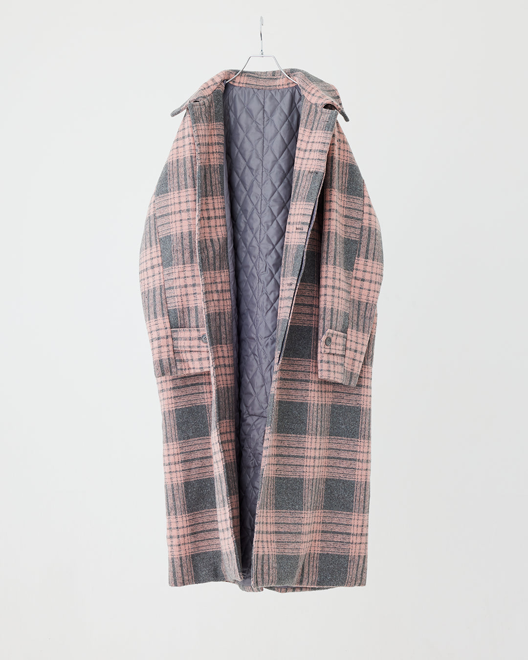 【LOILE】Check long coat