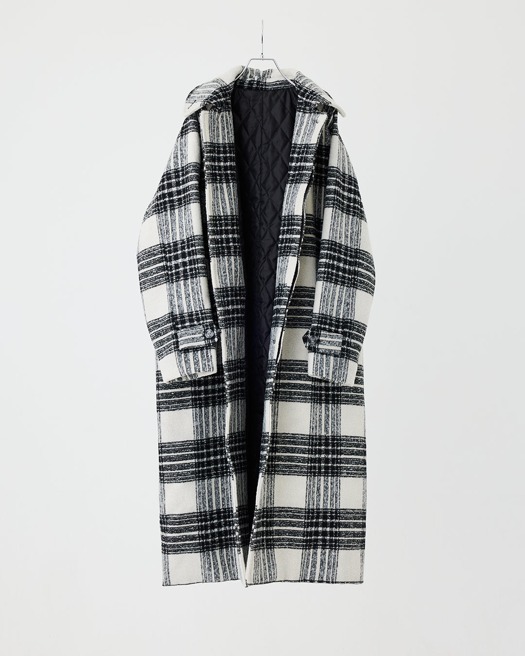 【LOILE】Check long coat