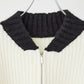 【LOILE】Knit stadium jumper