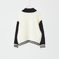 【LOILE】Knit stadium jumper