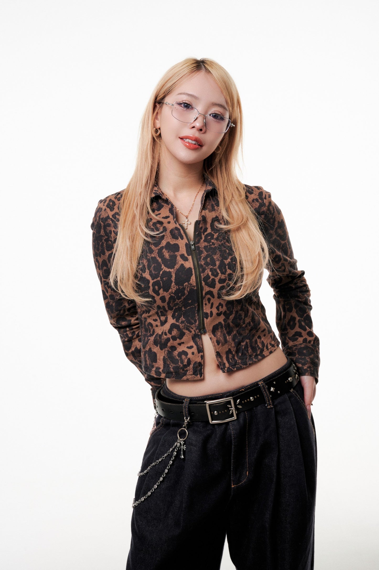 Silver flame glass / シルバーフレームメガネ