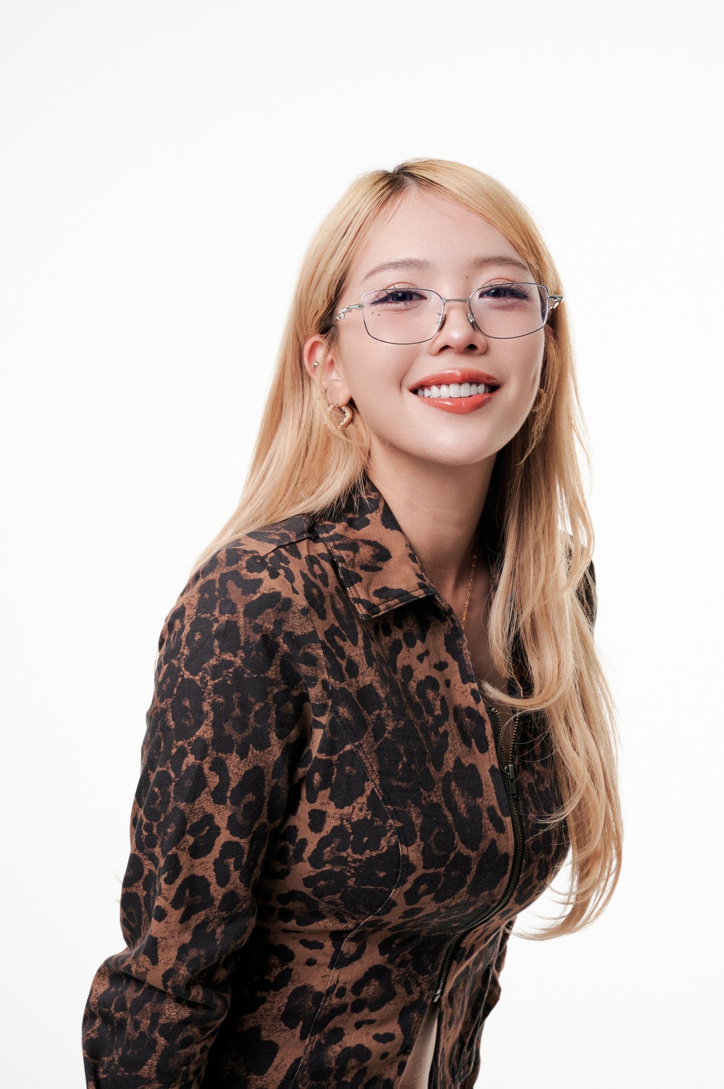 Silver flame glass / シルバーフレームメガネ